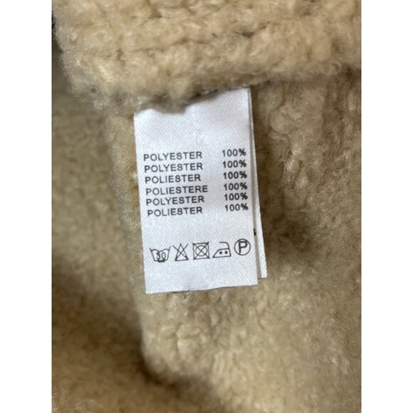 JCL by Nasty Gal Women's Brown "All Fur You" Faux Fur Jacket Sz M - NWT - Picture 8 of 9